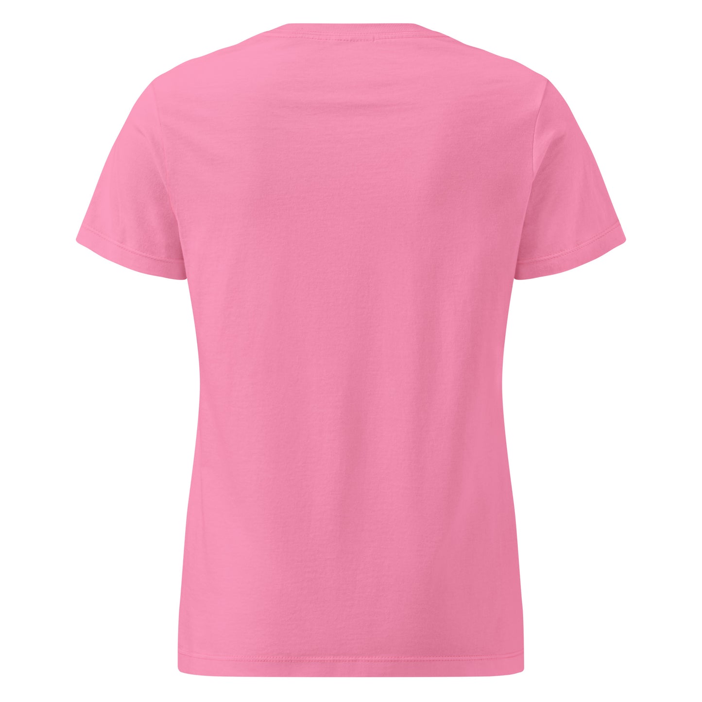 Camiseta MILLE Ascend de color rosa para mujer. Vista trasera.