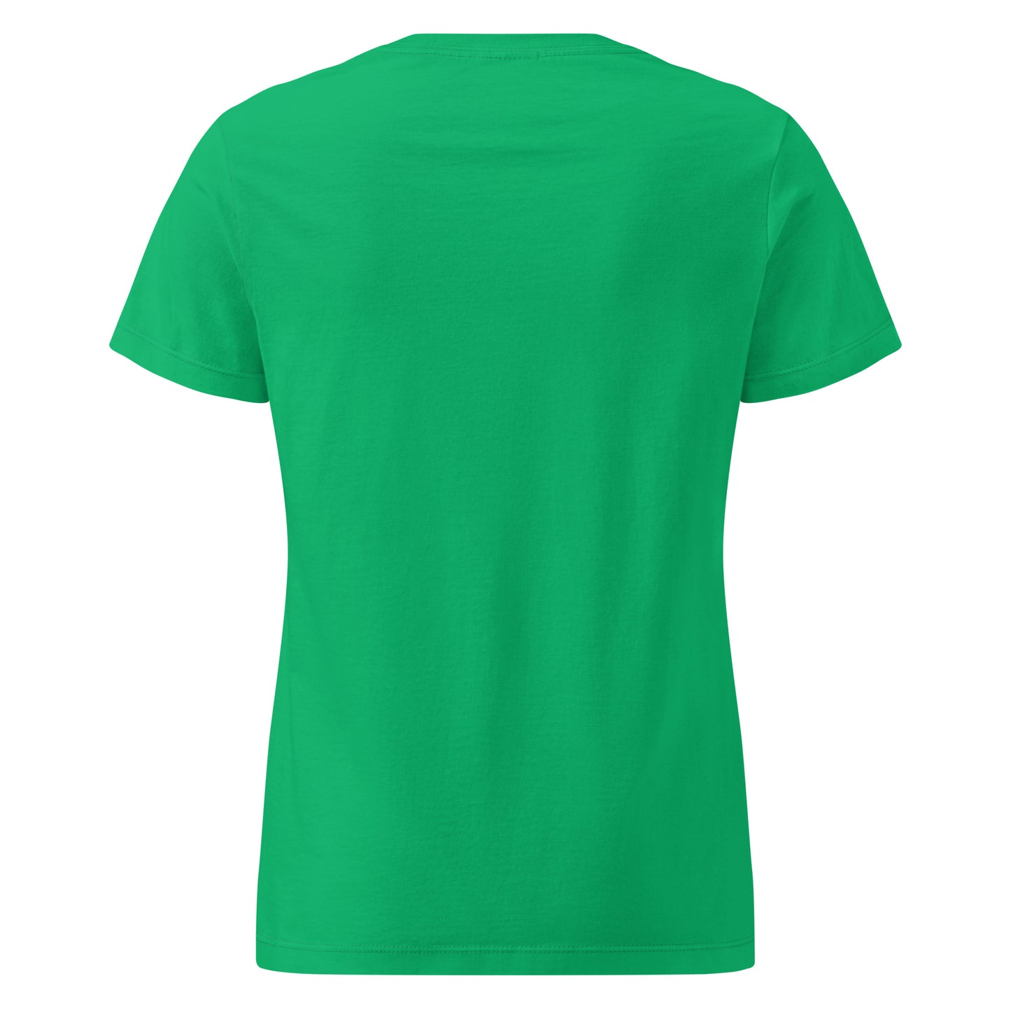 Camiseta MILLE Ascend de color verde para mujer. Vista trasera.