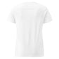 Camiseta MILLE Ascend de color blanca para mujer. Vista trasera.