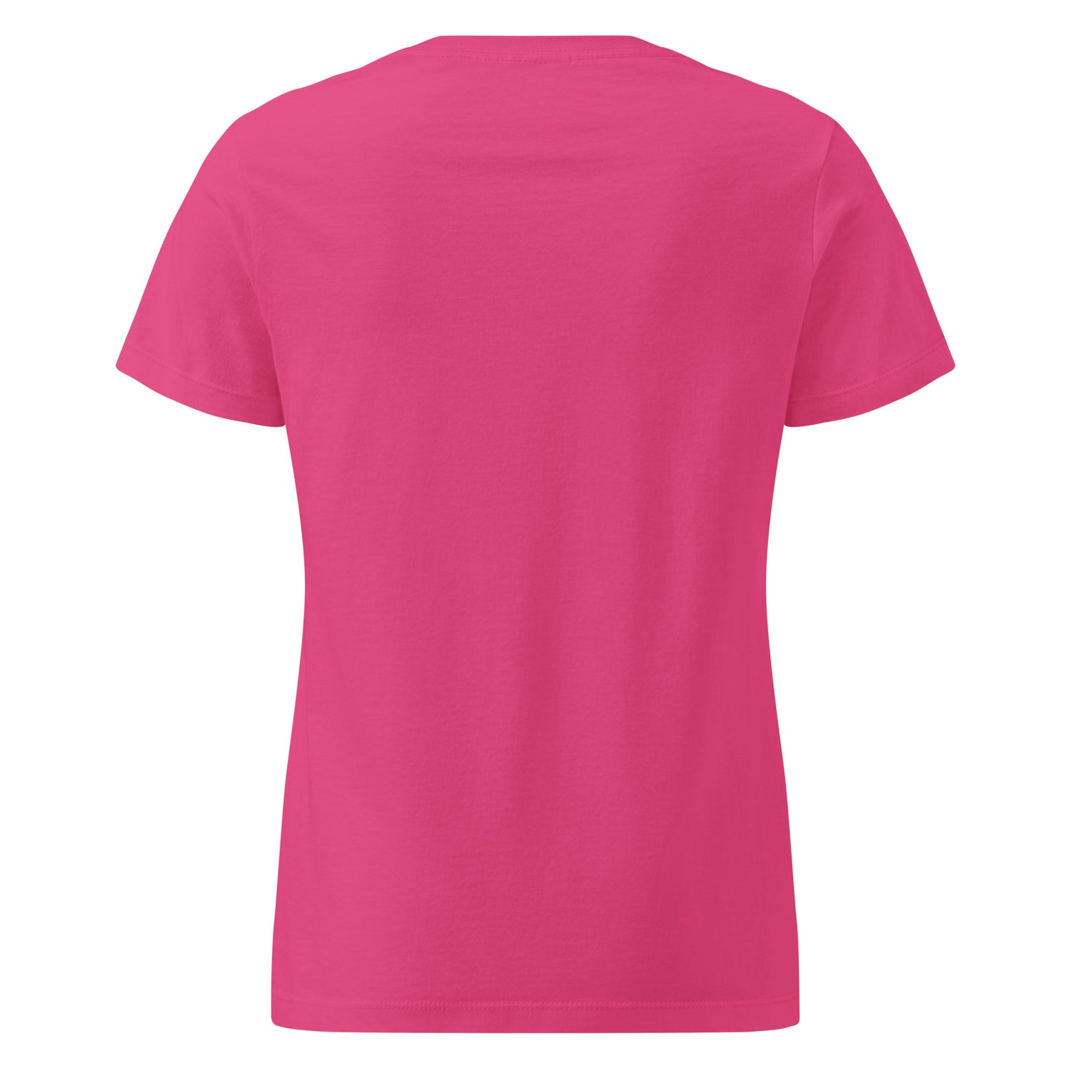 Camiseta MILLE Ascend de color fucsia para mujer. Vista trasera.