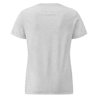 Camiseta MILLE Ascend de color gris sport para mujer. Vista trasera.