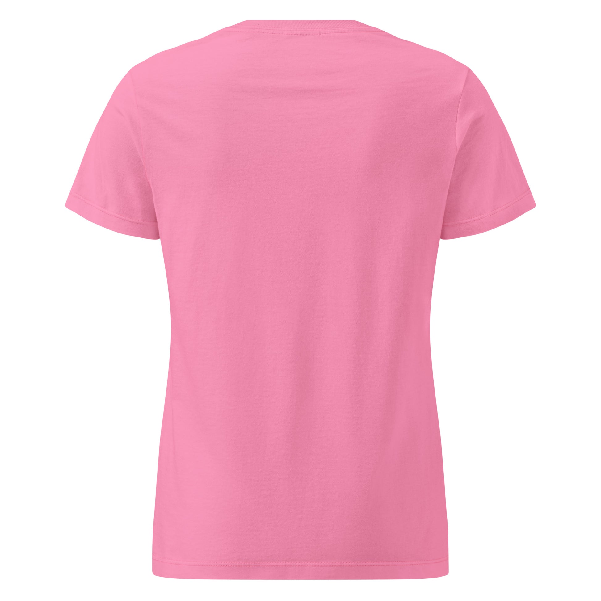 Camiseta MILLE Ascend de color rosa para mujer. Vista trasera.