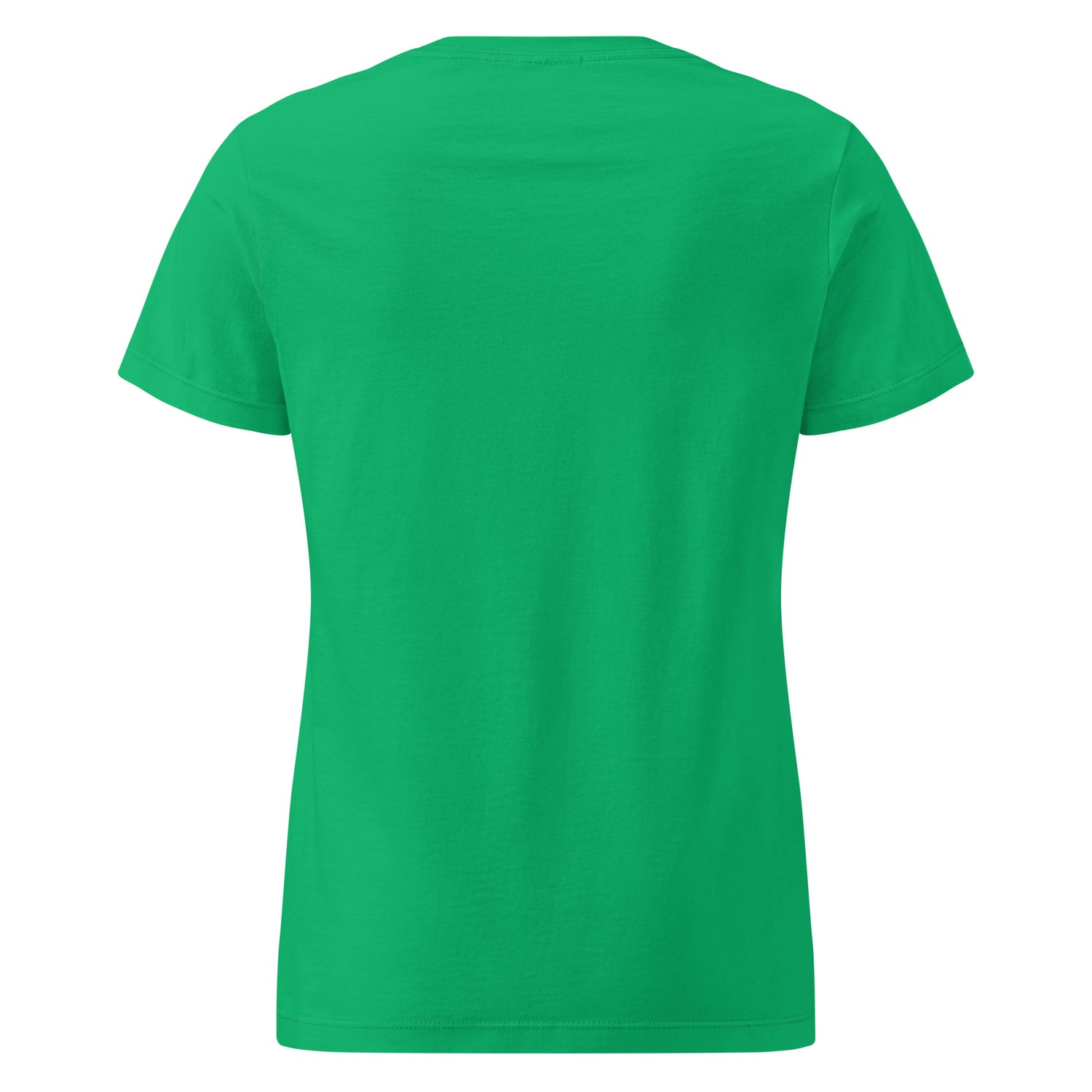 Camiseta MILLE Ascend de color verde para mujer. Vista trasera.