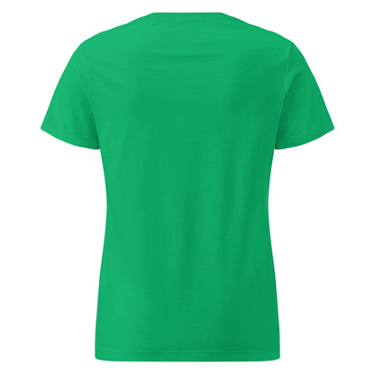 Camiseta MILLE Ascend de color verde para mujer. Vista trasera.