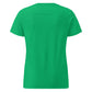 Camiseta MILLE Ascend de color verde para mujer. Vista trasera.